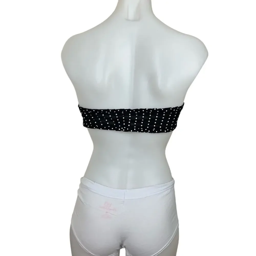 Heaven Scent Intimates White Panty MEDIUM Boyshort Butterfly Perfume Cotton NEW